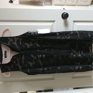 Black Lacy Short (mid knee) Ivanka Trump dress